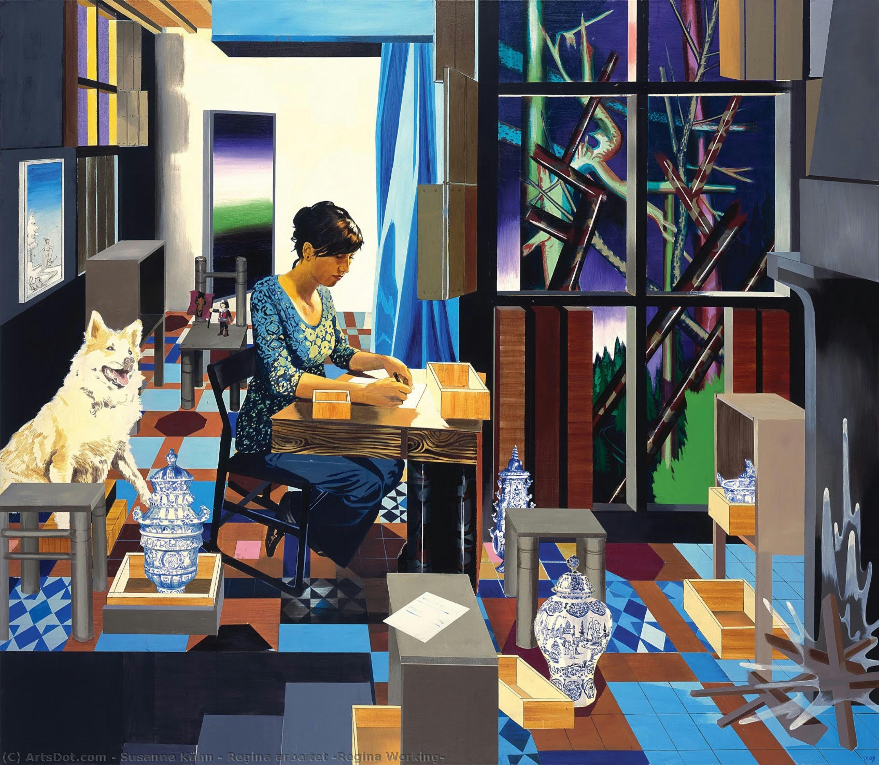 Regina Arbeitet (regina Working) — Susanne Kühn