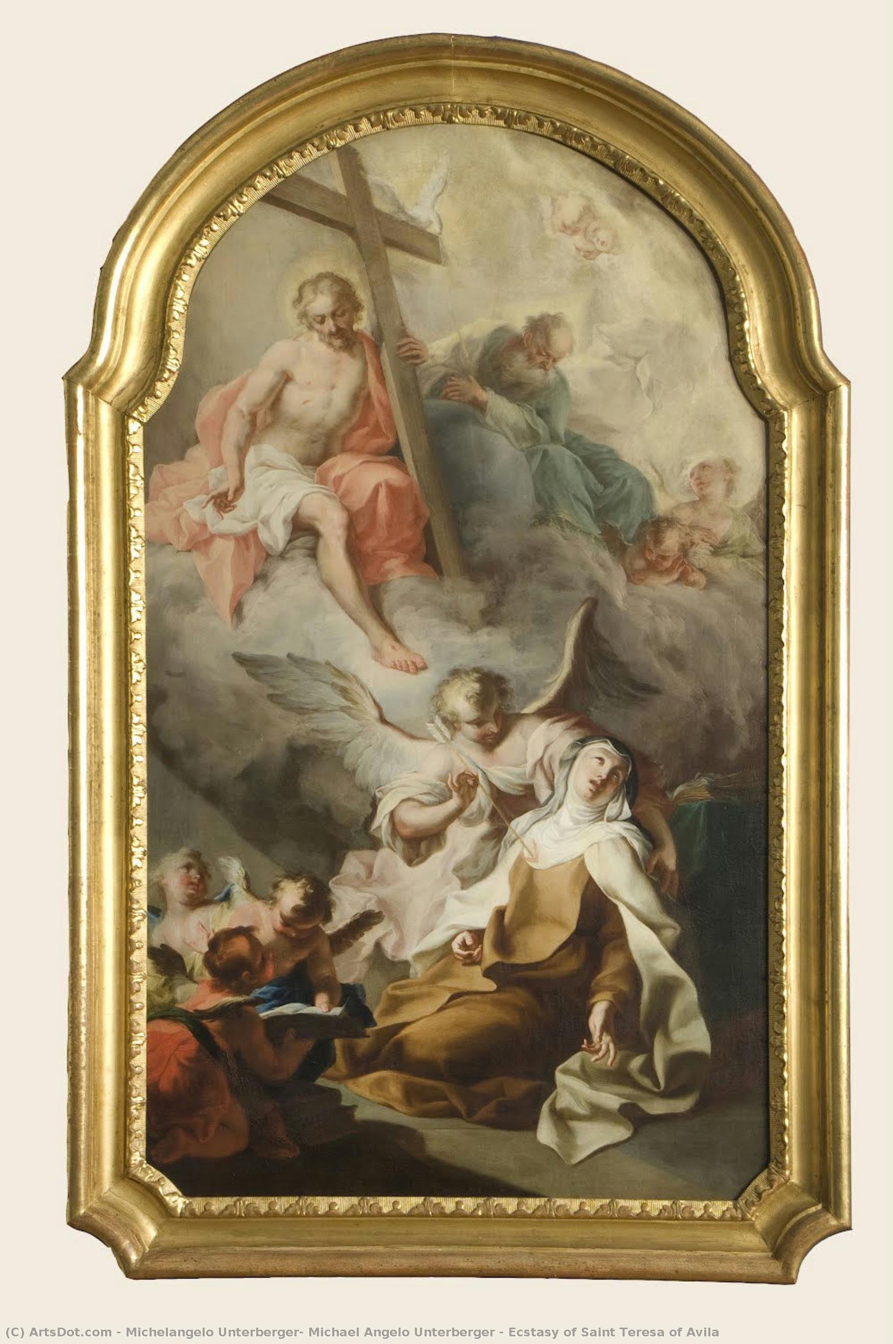 Ecstasy Of Saint Teresa Of Avila — Michelangelo Unterberger, Michael Angelo Unterberger