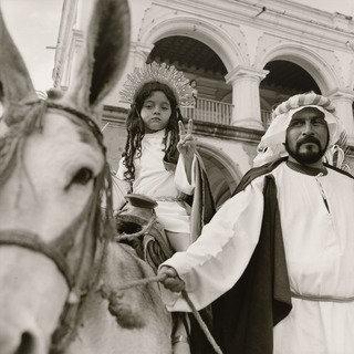 Crowned Girl On A Donkey, Guatemala — Rosalind Fox Solomon