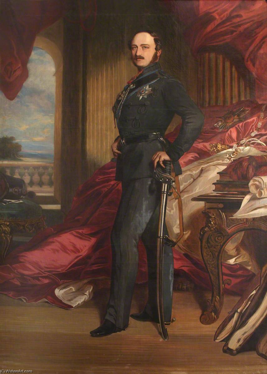 Hrh Prince Albert (1819–1861) (copy After Franz Xaver Winterhalter) — John Hanson Walker