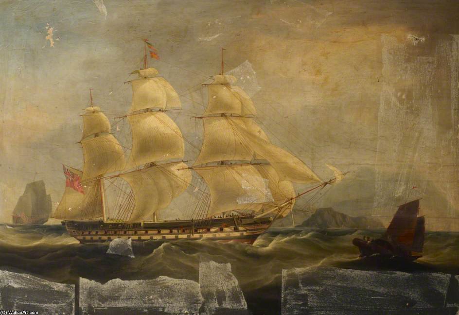 The East Indiaman 'earl Of Balcarres' — William John Huggins