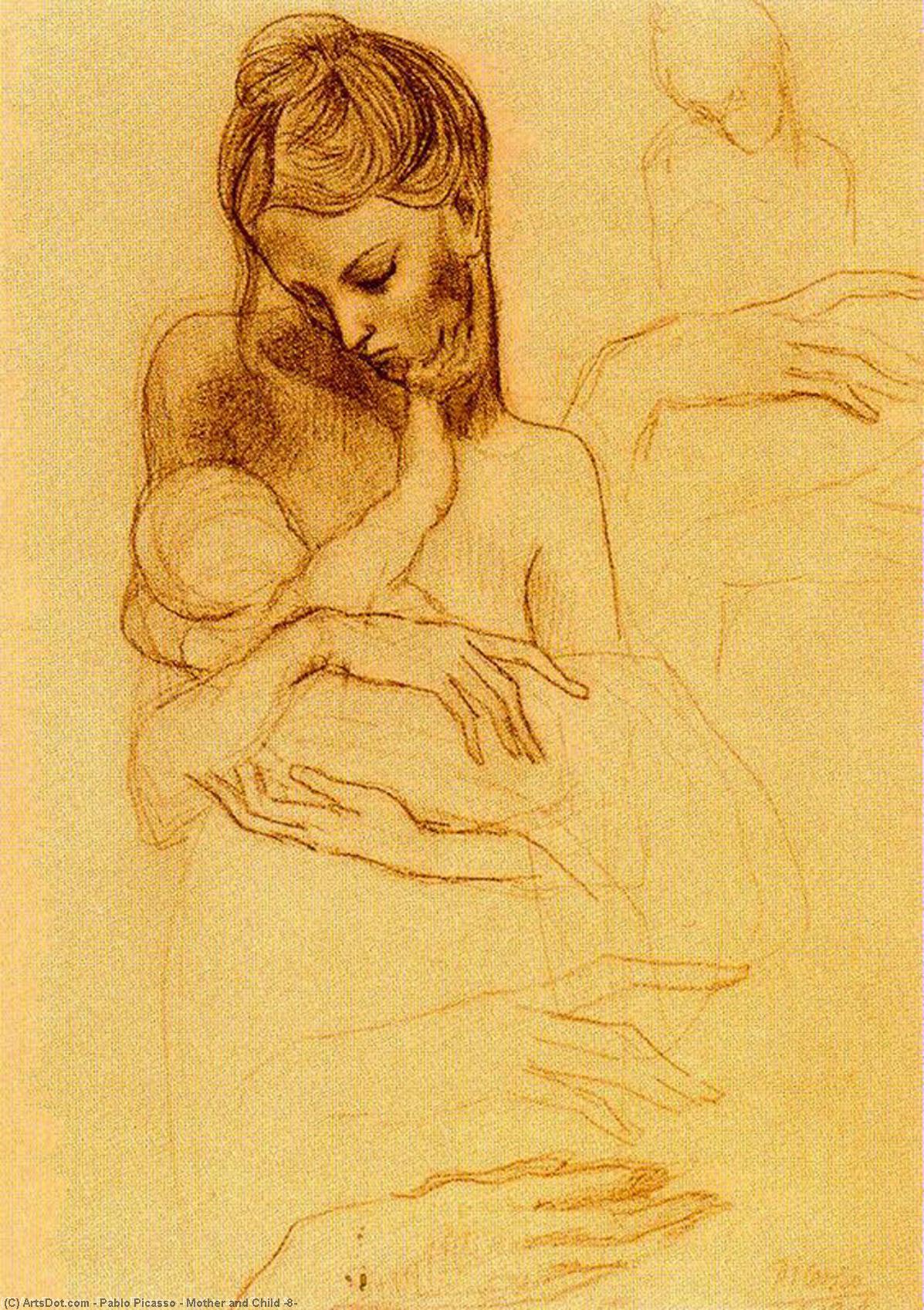 Mother And Child (8) — Пабло Пикассо