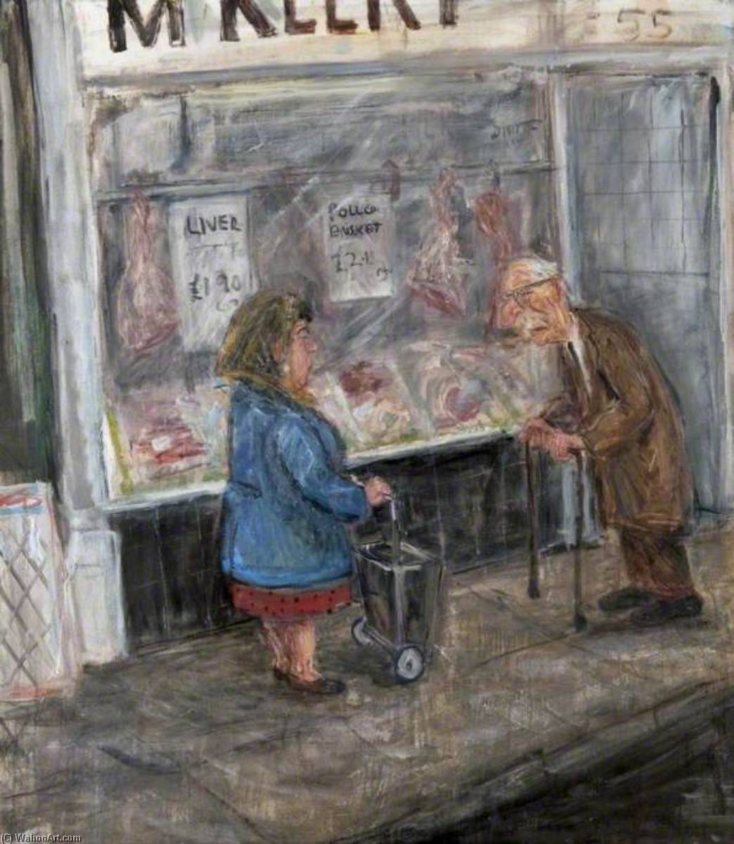 Passing The Butcher Shop — Henry Kondracki