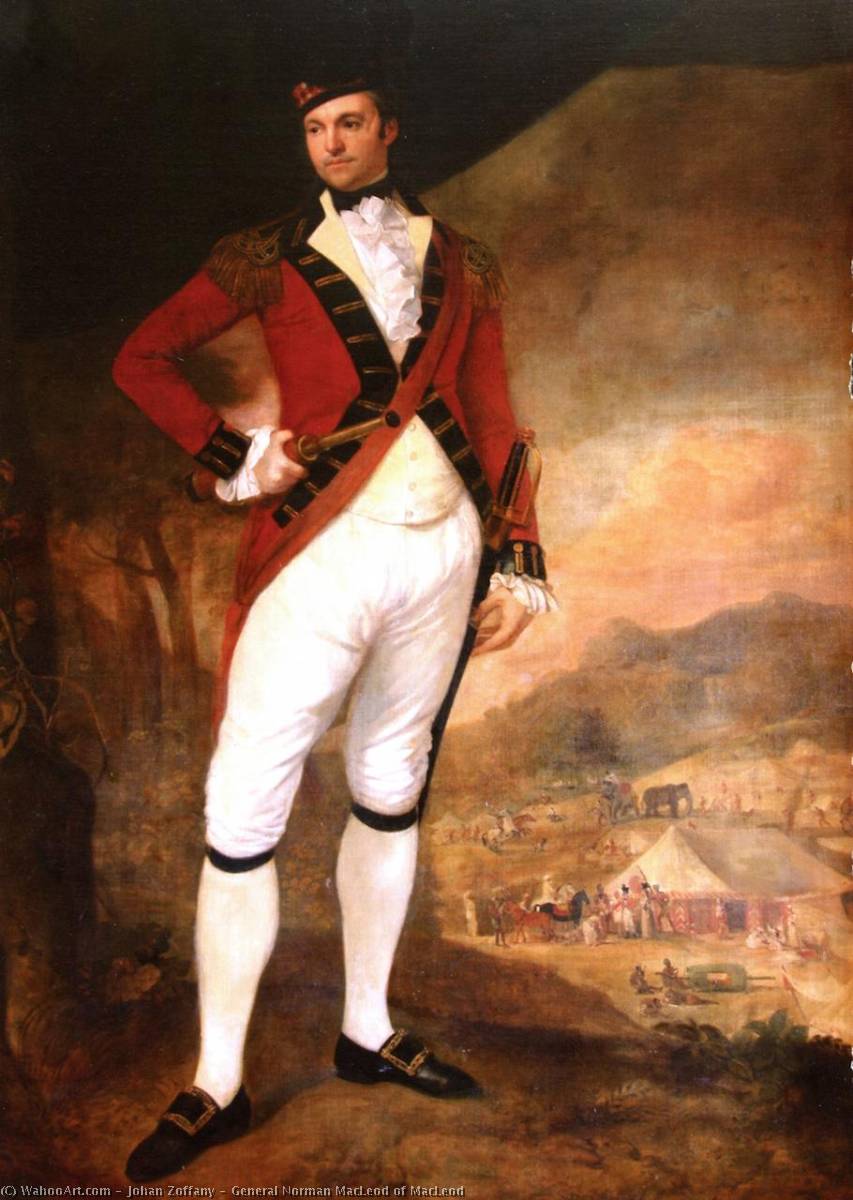 General Norman Macleod Of Macleod — Йоганн Цоффани