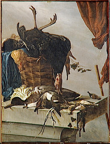 Nature Morte Au Dindon — Salomon Van Ruisdael