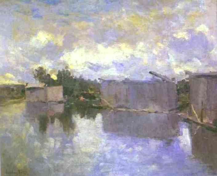 Bath-houses — Konstantin Alexeievitch Korovin