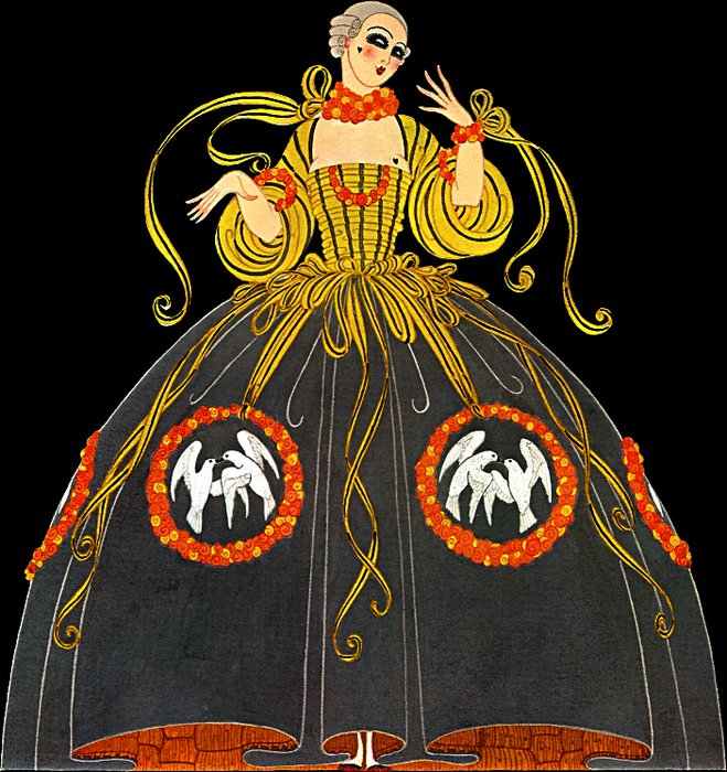 Ganna Walska In Manon 02 — Erté