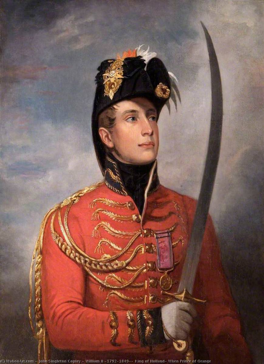 Wilhelm Ii. (1792–1849), König Von Holland, Als Prinz Von Oranien — John Singleton Copley