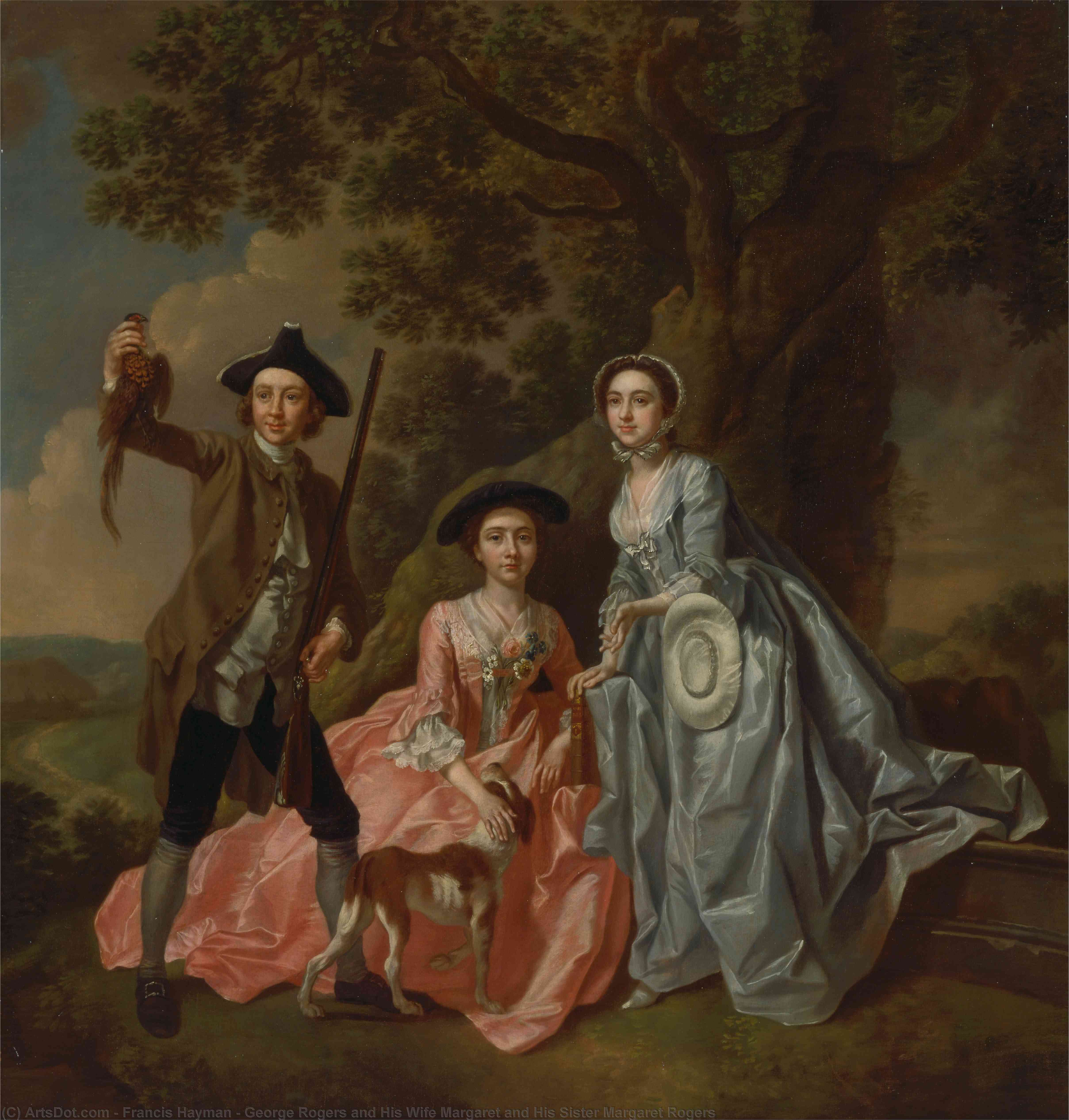 George Rogers And His Wife Margaret And His Sister Margaret Rogers — Fransis Hejm