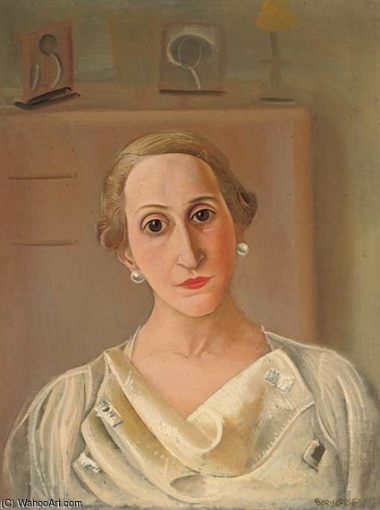Portrait Of Juanita Edwards De Gandarillas — Boris Dmitrievich Grigoriev