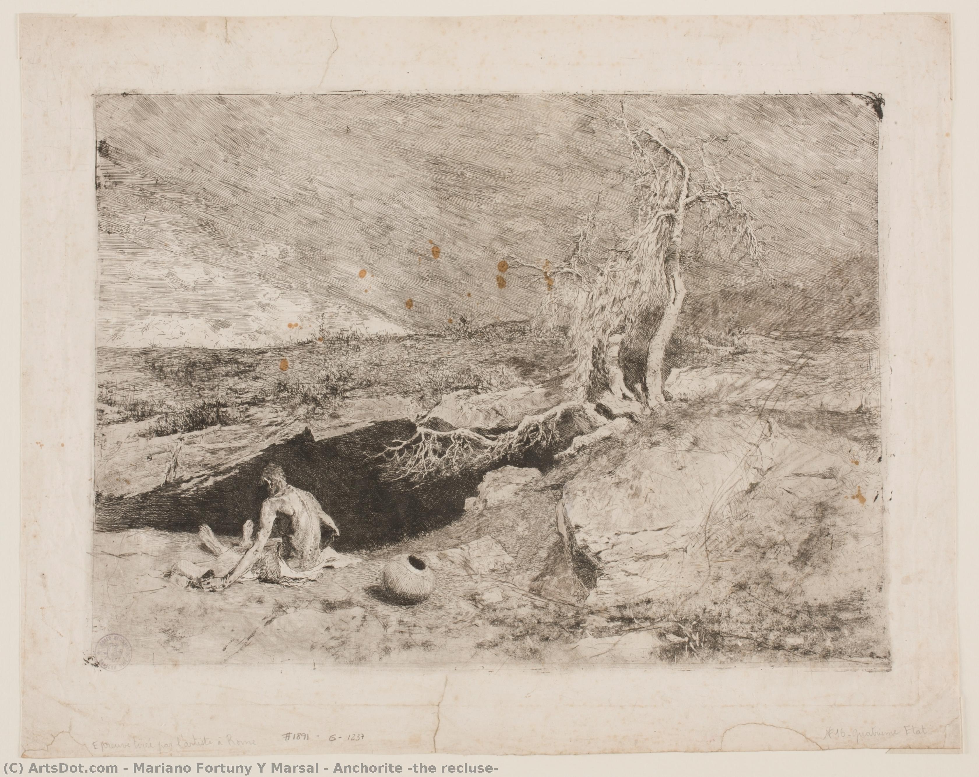 Anchorite (the Recluse) — Mariano Fortuny Y Marsal