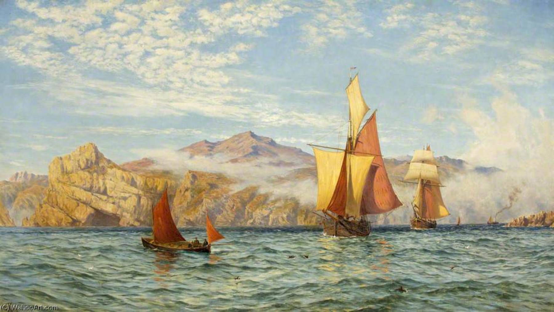 Ramsey Island, Off Pembrokeshire — Charles Parsons Knight