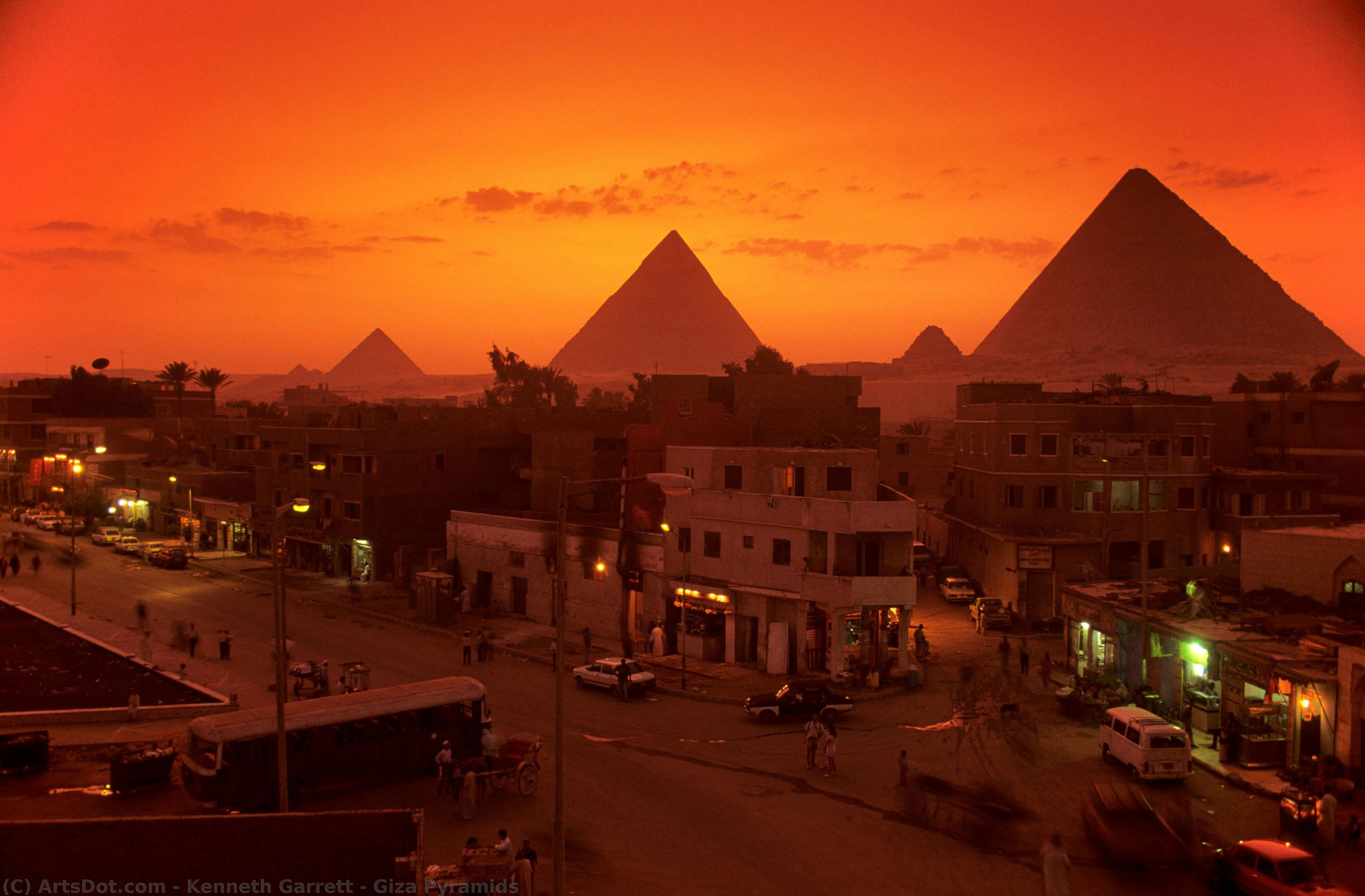 Giza Pyramids — Kenneth Garrett