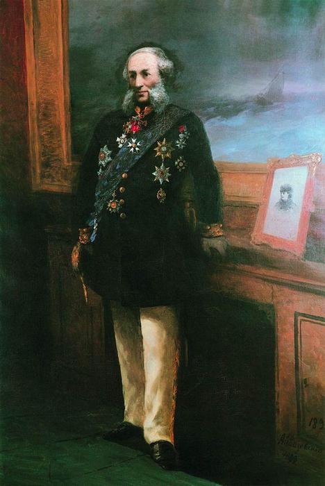 Self-portrait — Ivan Konstantinovich Aivazovsky