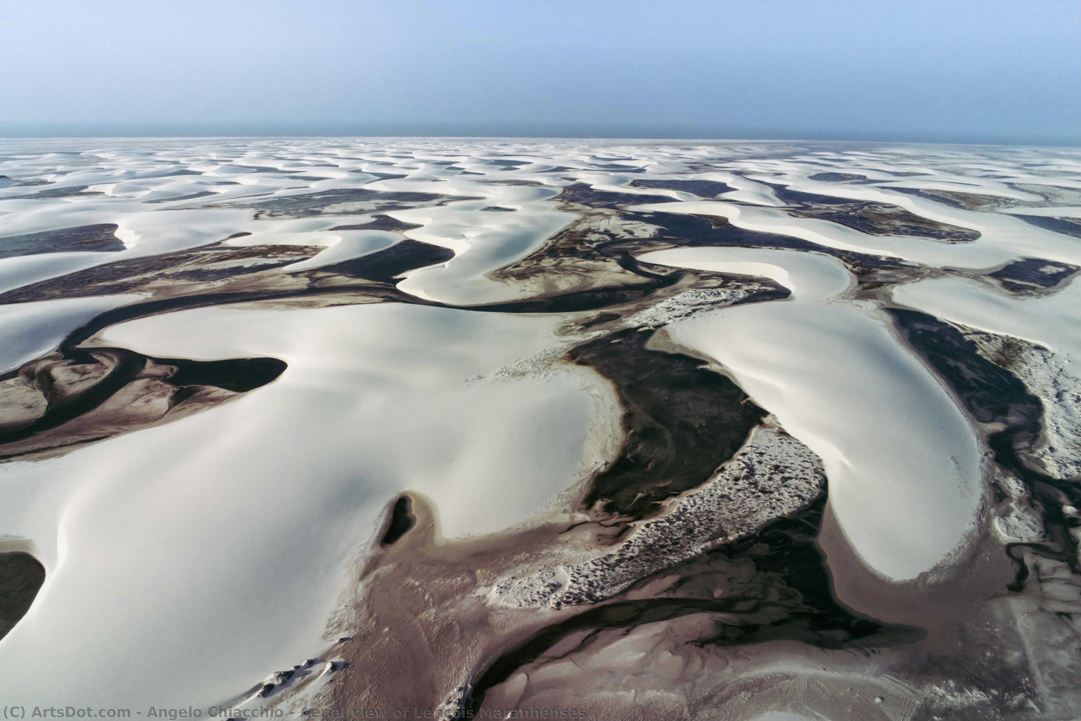 Aerial View Of Lençois Maranhenses — Angelo Chiacchio