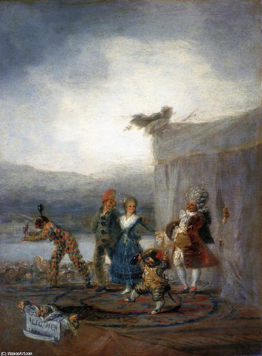 Strolling Players — Francisco José De Goya Y Lucientes