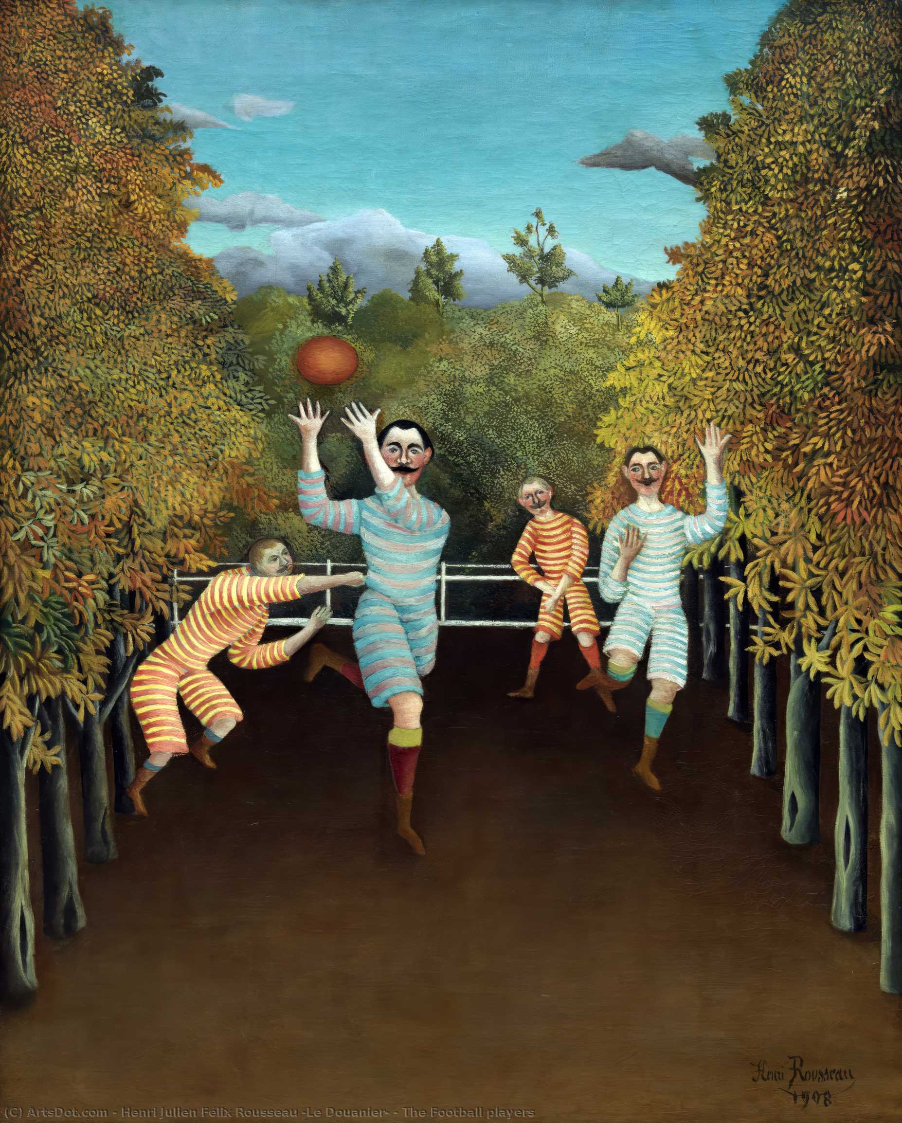 Фудбалери — Анри Русо