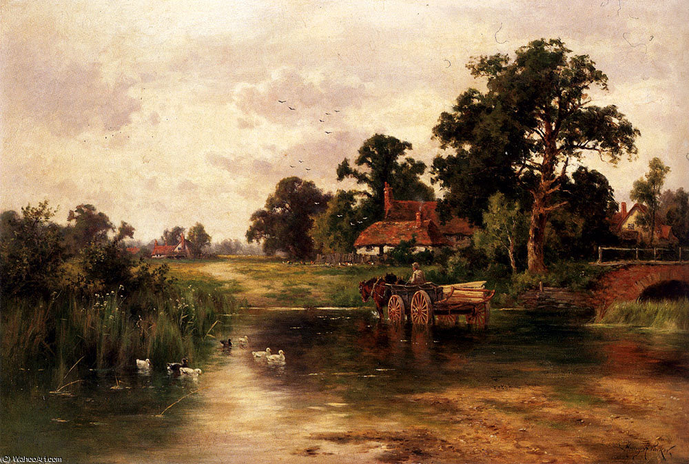 H Across The Ford — Henry Hillier Parker