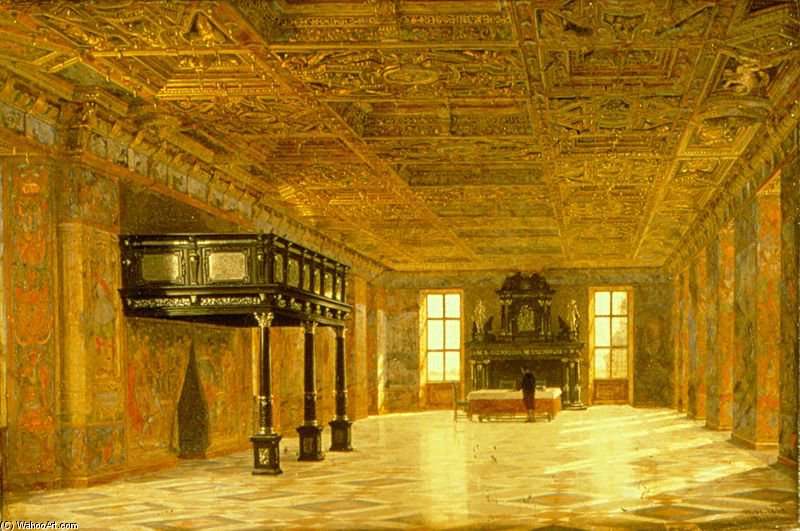 The Knights' Hall — Heinrich Hansen