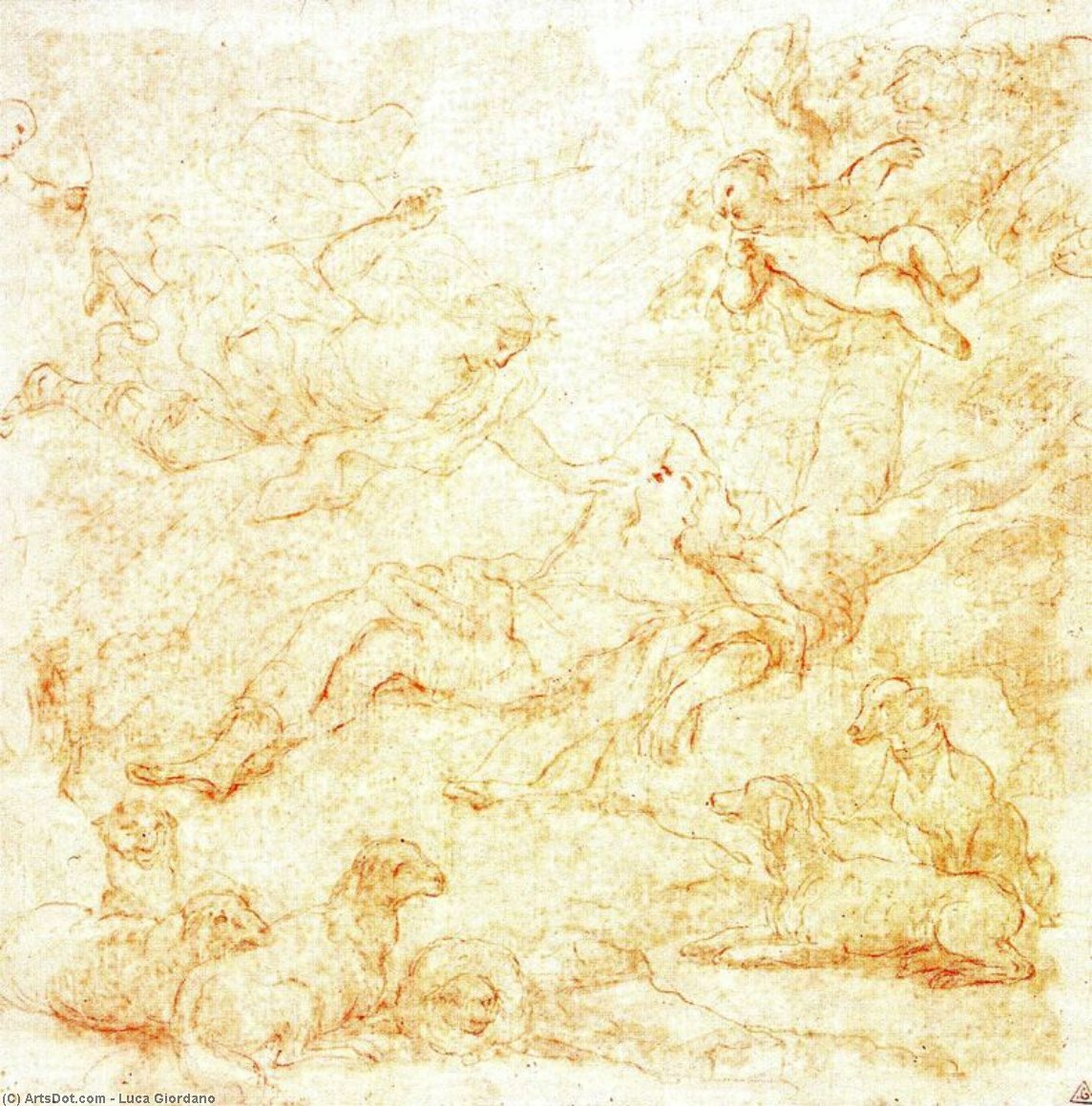 Selene And Endymion Diana — Лука Јођано