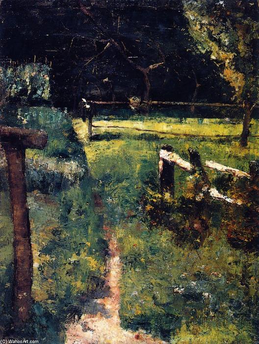 Gargenlichtung Am Zaun — Lesser Ury