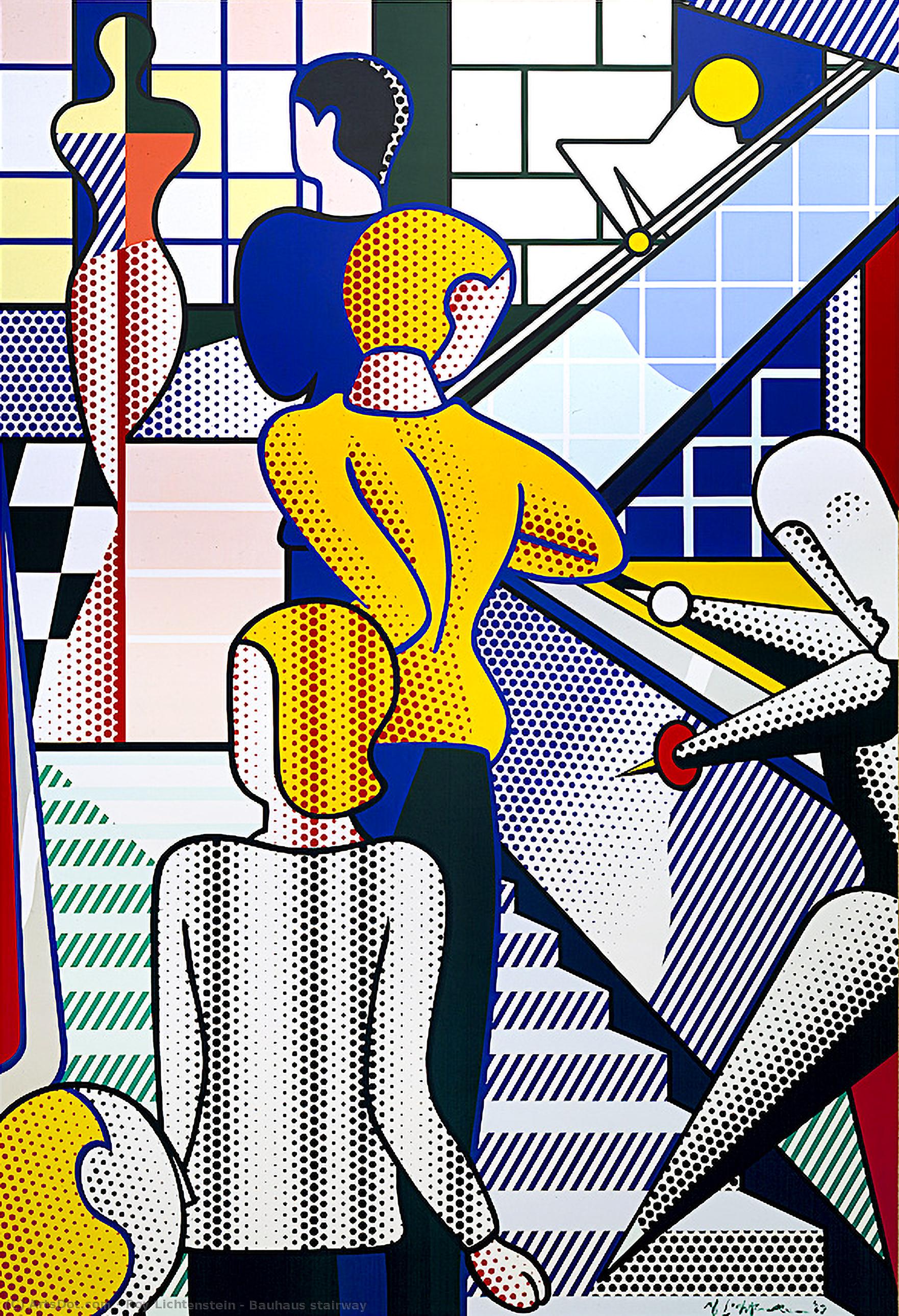 Bauhaus Stairway — Roy Lichtenstein