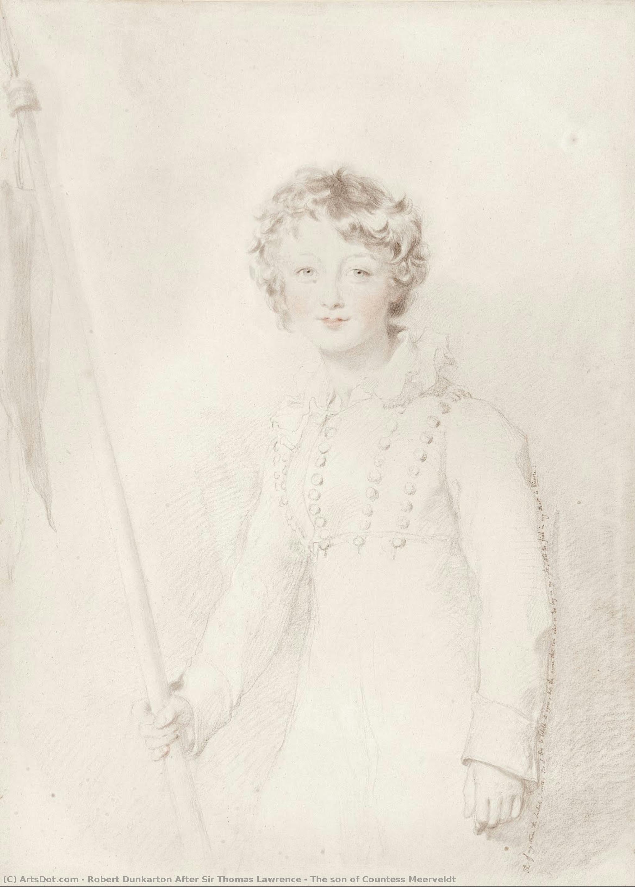 The Son Of Countess Meerveldt — Robert Dunkarton After Sir Thomas Lawrence