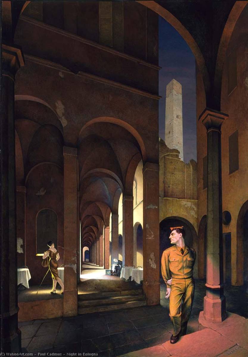 Night In Bologna — Paul Cadmus