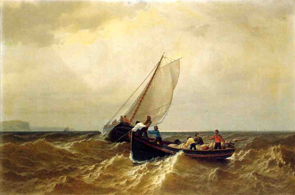 Fishing Boat In The Bay Of Fundy — William Bradford