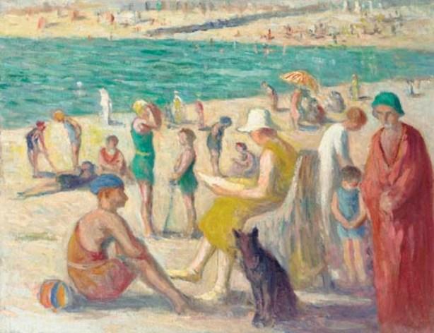 The Paramé Beach — Maximilien Luce