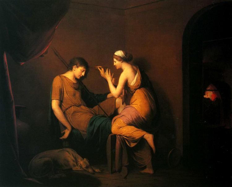 The Corinthian Maid — Joseph Wright De Derby