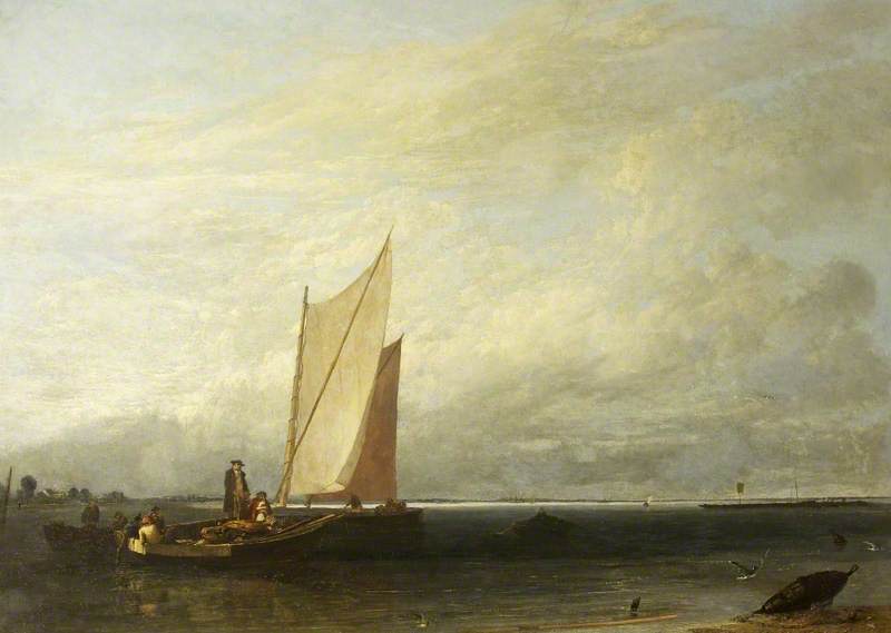Passage And Luggage Boats — Sir Augustus Wall Callcott