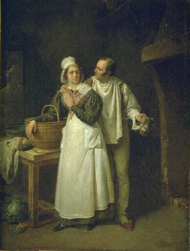 Intérieur À La Fenêtre — Duval Le Camus Pierre