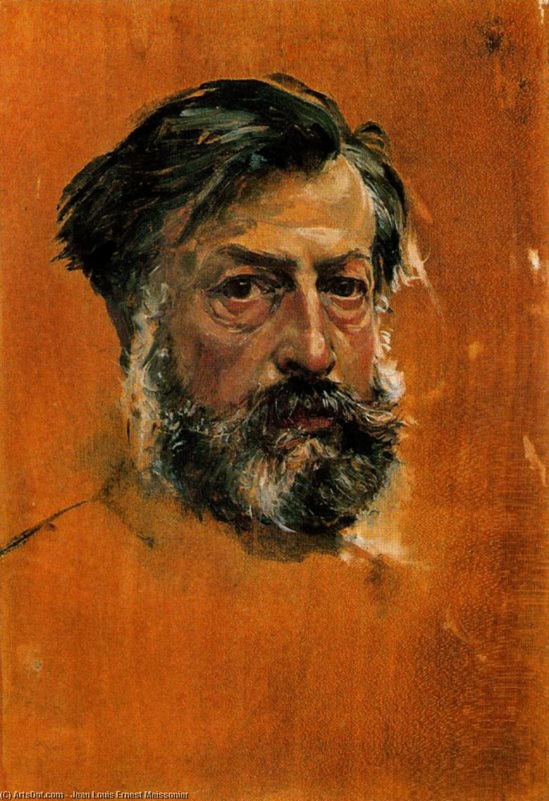 Self-portrait — Жан Луј Ернест Мејсоније