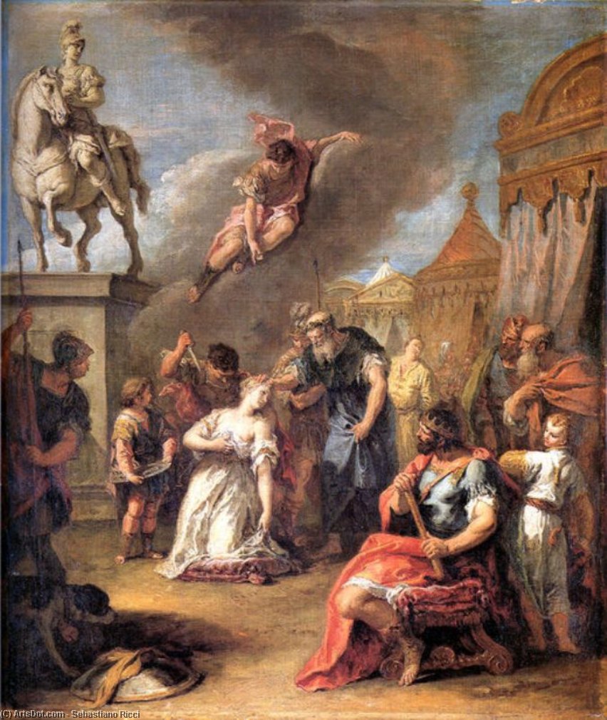Sacrifice Of Polissena — Sebastiano Ricci