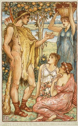 Hercules And The Nymphs — Валтер Кран