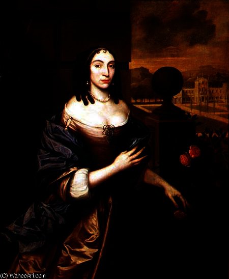 Portrait Of Mary, Duchess Of Buckingham — John Michael Wright