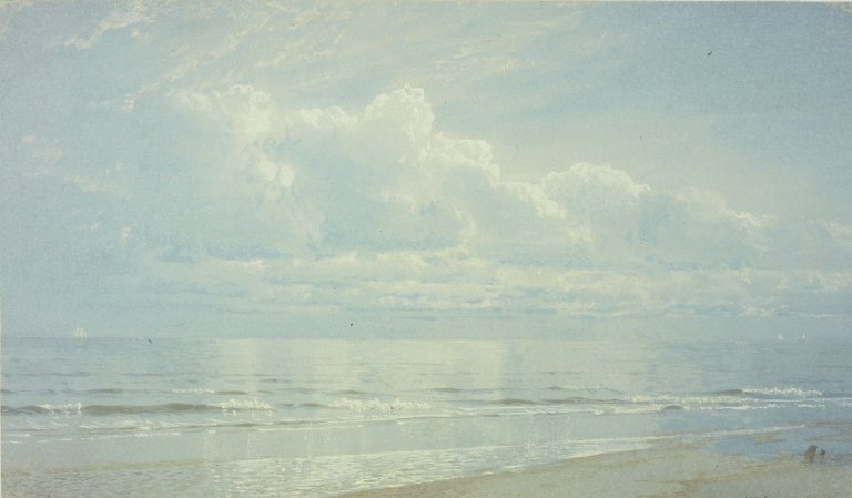 Thunderheads At Sea. The Pearl — William Trost Richards