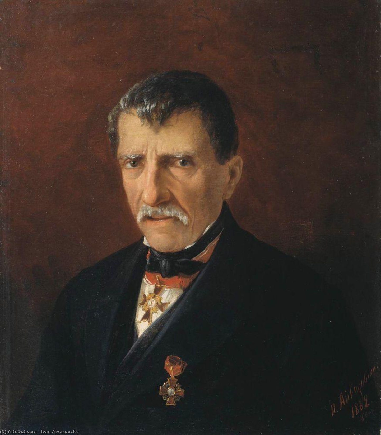 Portrait Of Khalibjan, Mayor Of The New Nakhichevan — Ivan Konstantinovich Aivazovsky