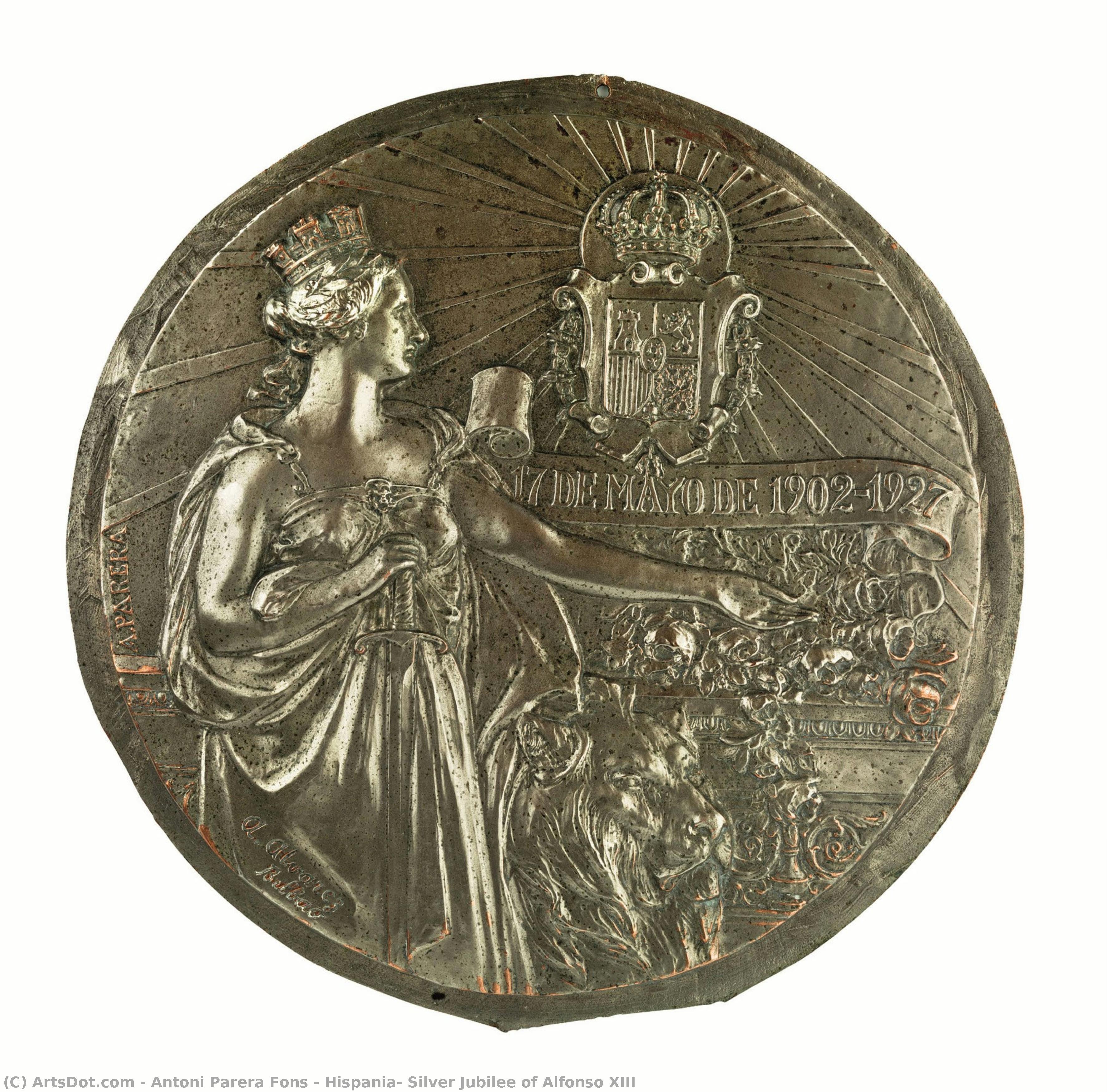 Hispania, Silver Jubilee Of Alfonso Xiii — Antoni Parera Fons