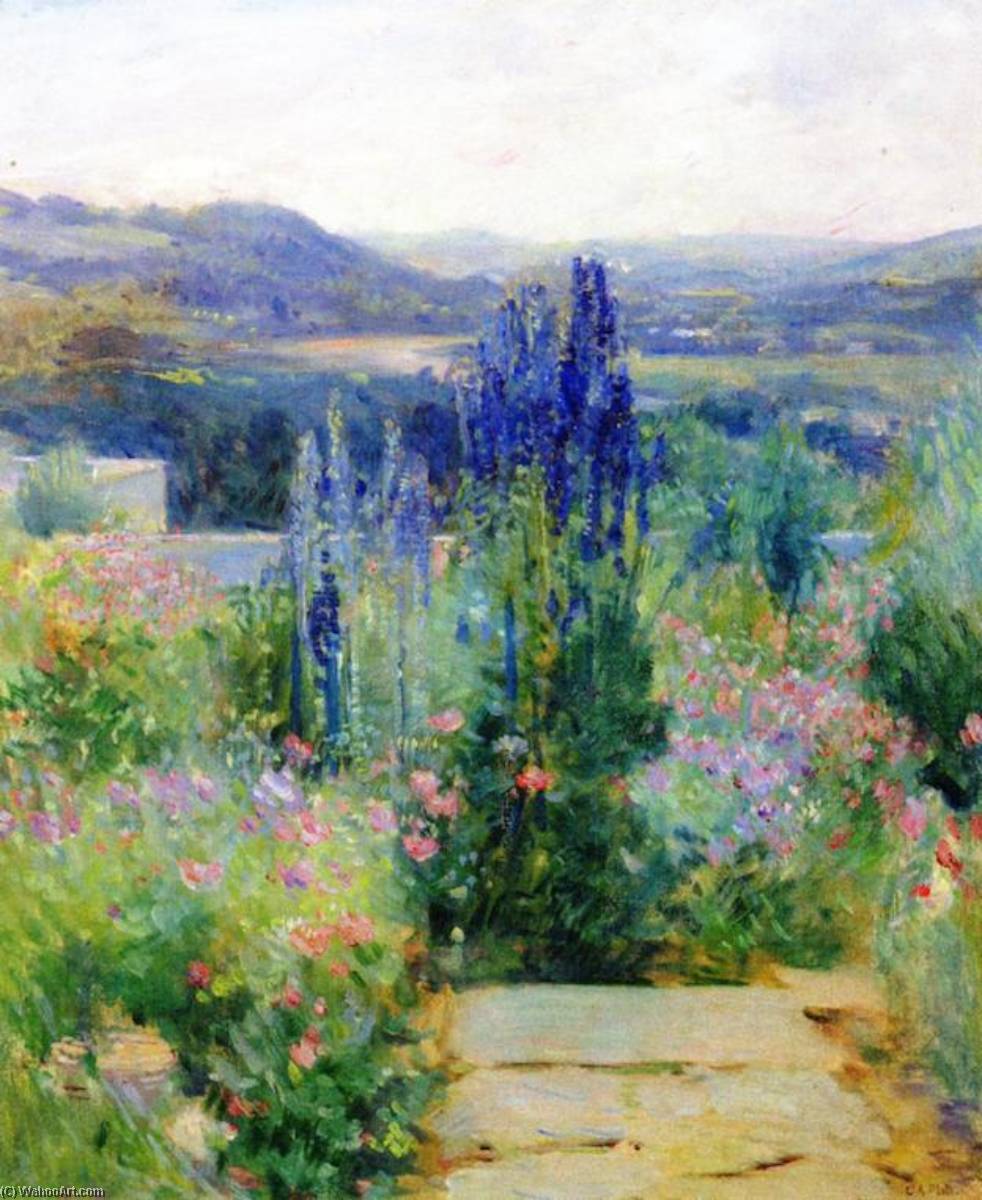 Larkspur (also Known As Garden At High Court, Cornish) — Charles Adams Platt