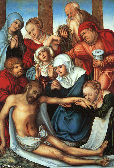 Portrait Of Johannes Cuspinian D1 (35) — Lucas Cranach The Younger