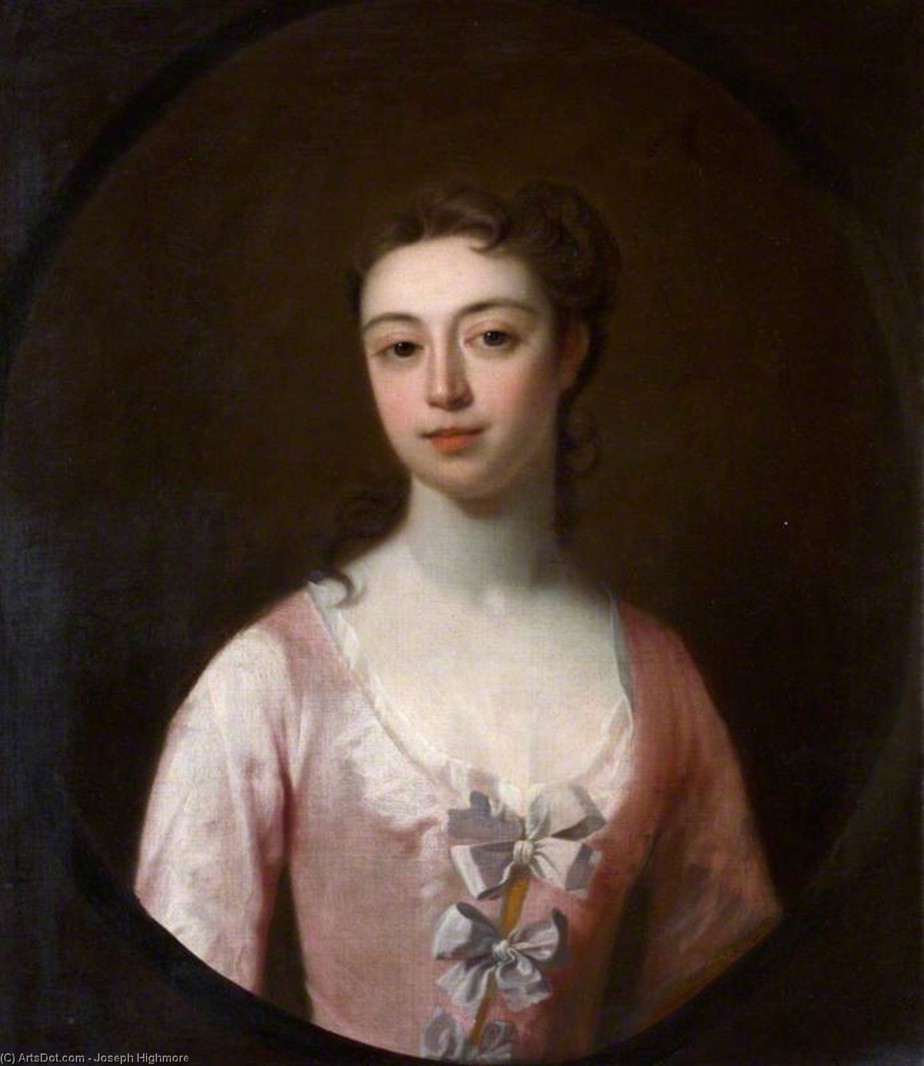 Portrait Of A Lady In Pink — Joseph Highmore