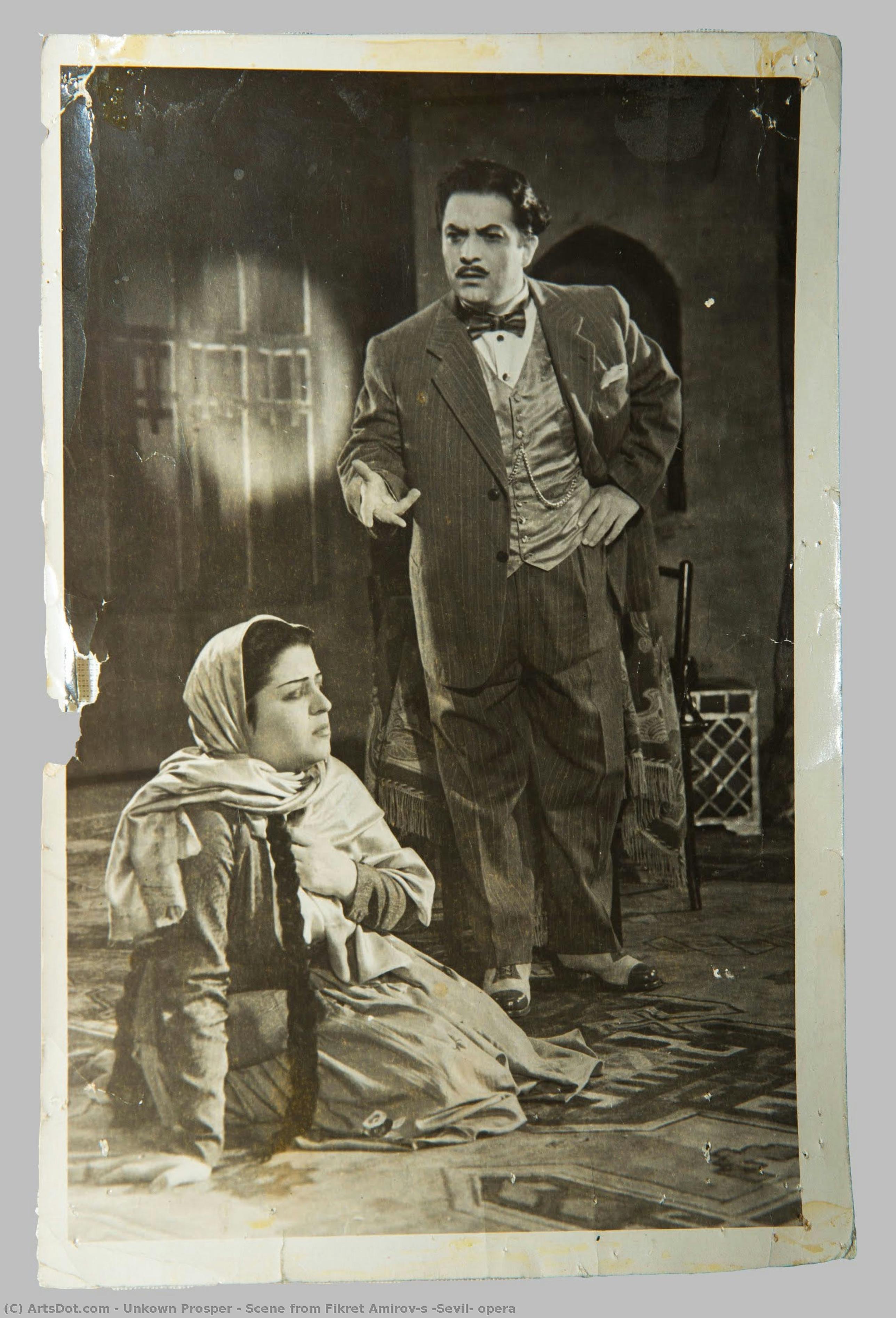 Scene From Fikret Amirov’s “sevil” Opera — Анноун Проспер