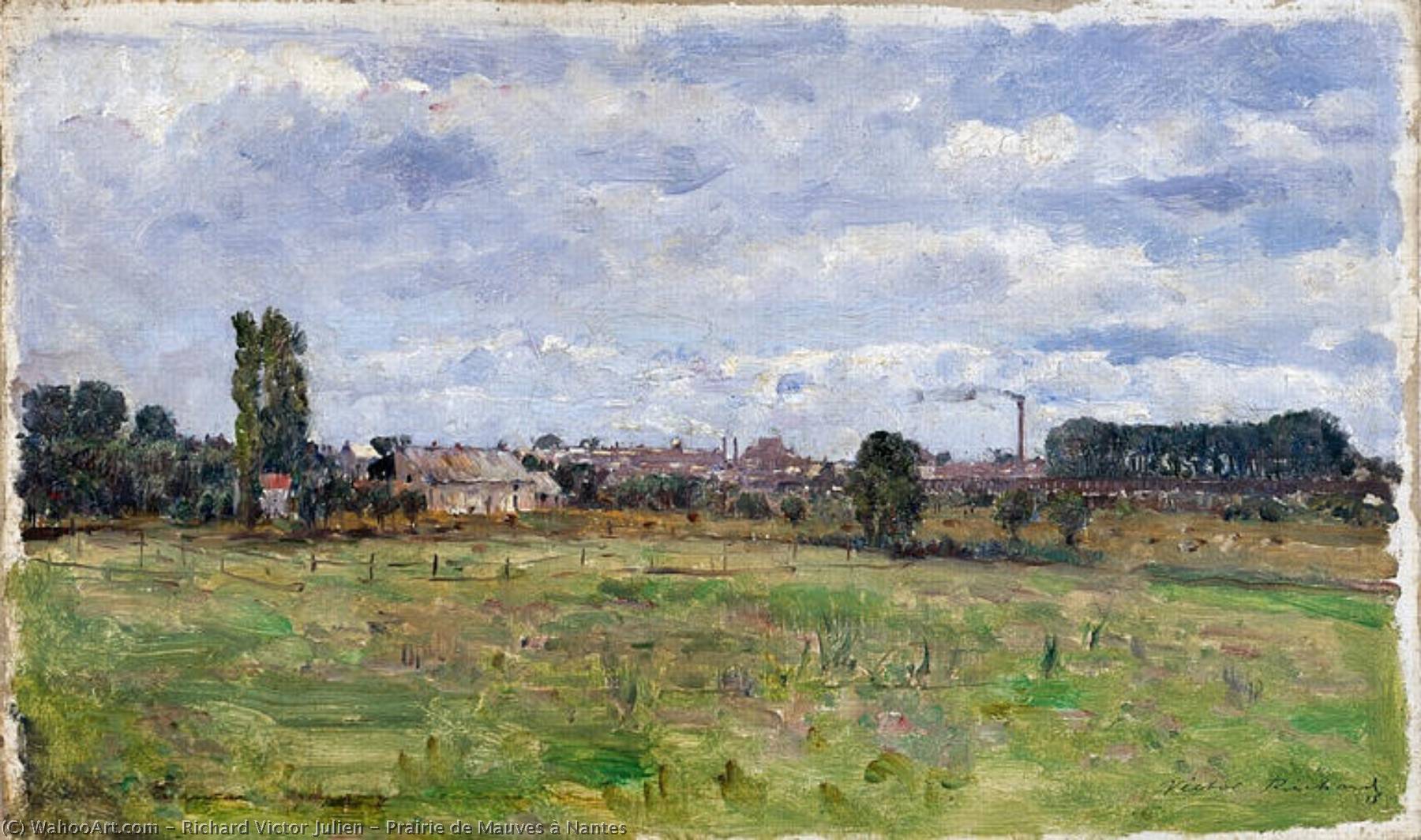 Prairie De Mauves À Nantes — Richard Victor Julien