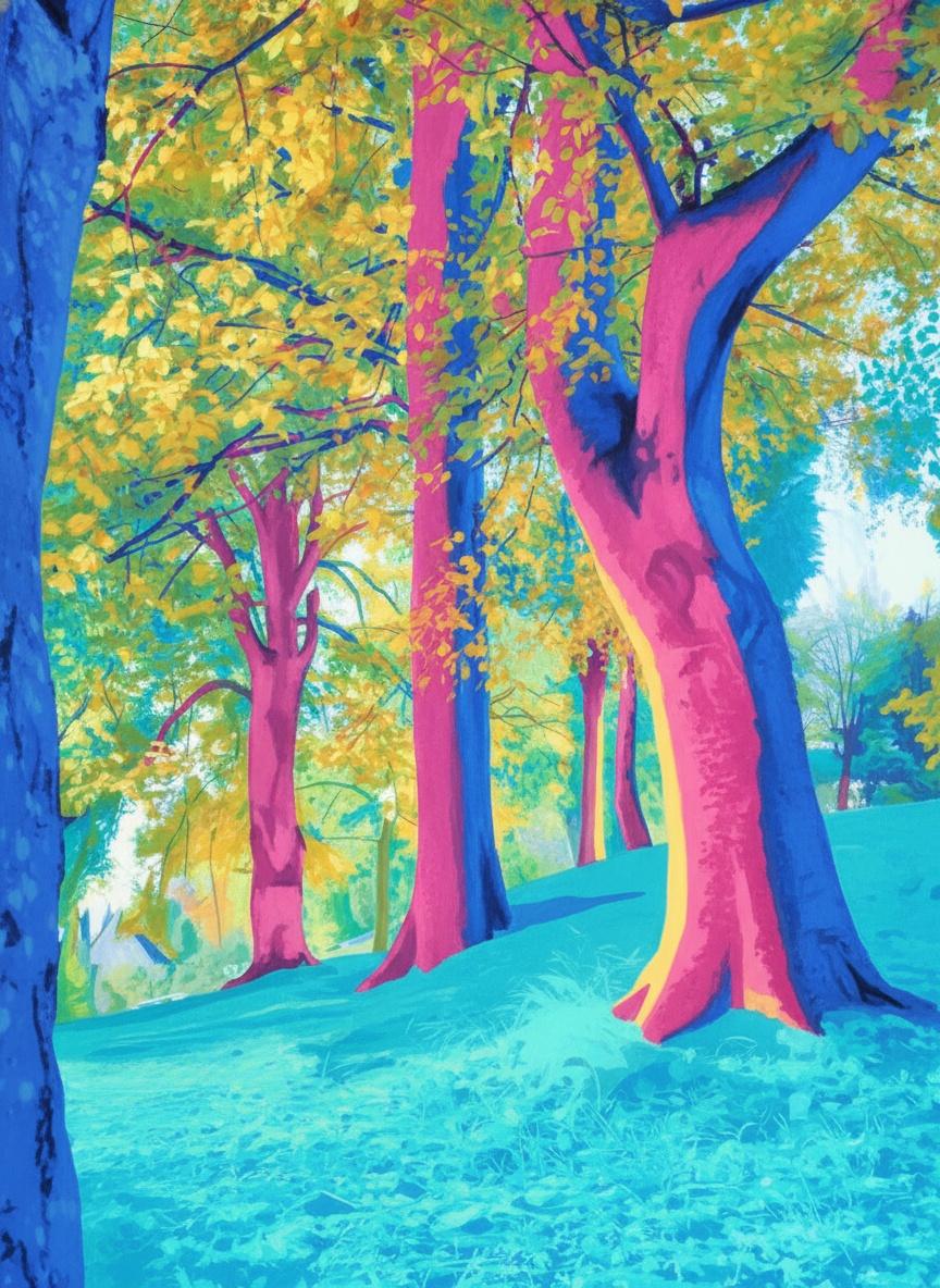 Prismatic Reverie: The Electric Glade — Olivier Renard