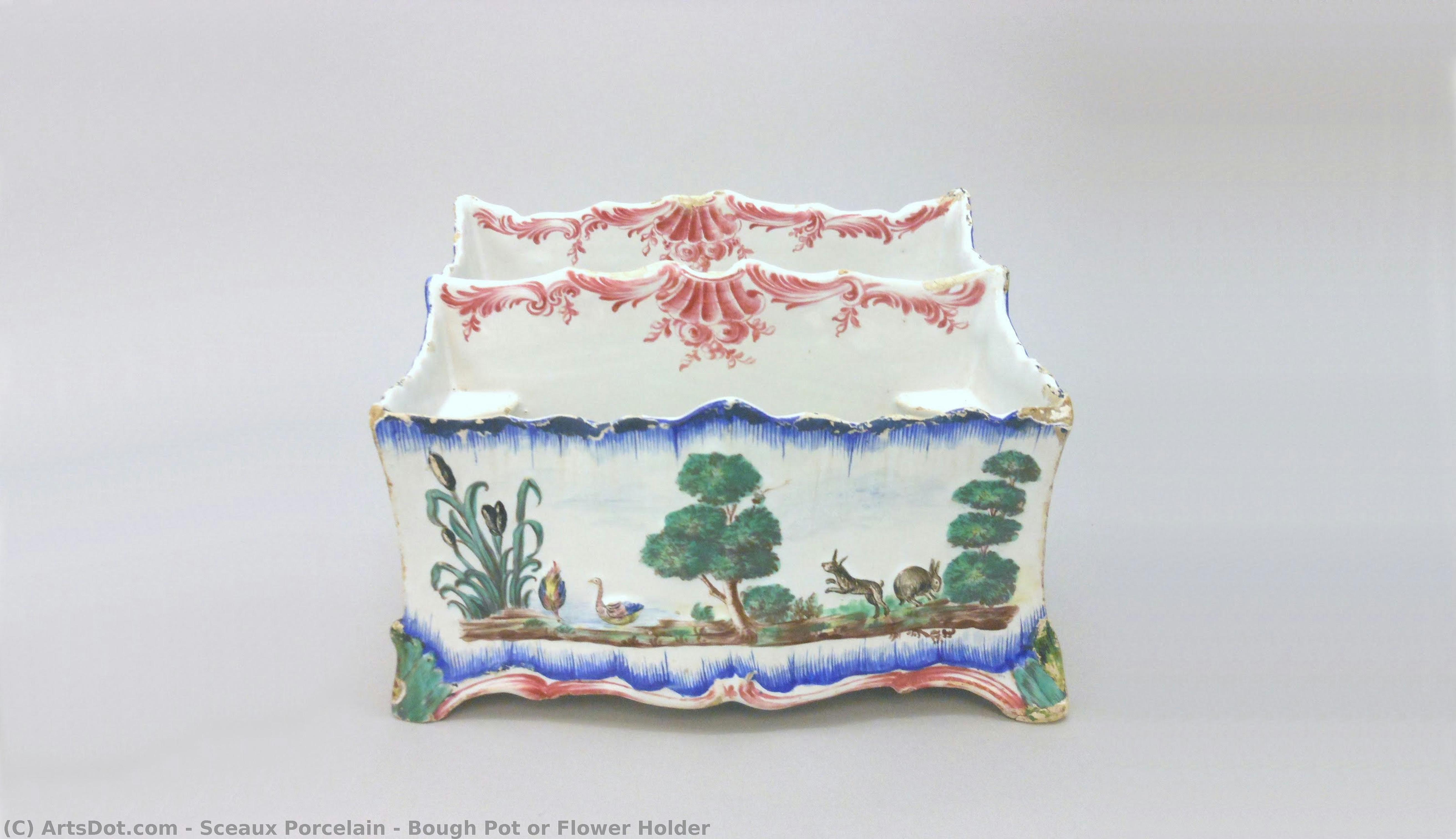 Bough Pot Or Flower Holder — Sceaux Porcelain