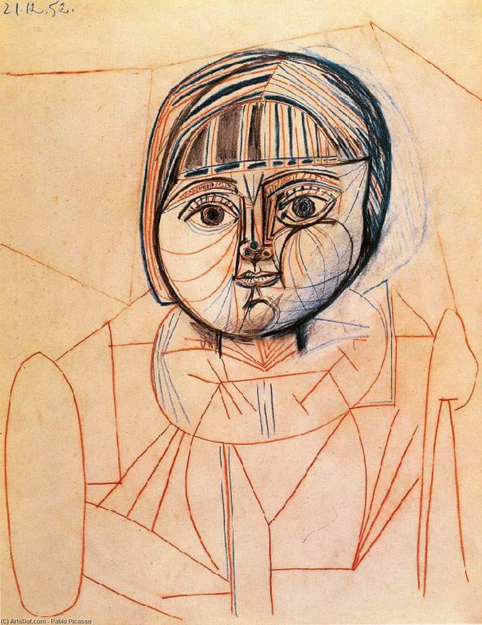 Portrait De Paloma — Пабло Пикассо