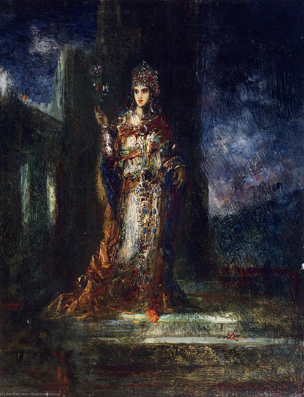 The Fiancee Of The Night (also Known As The Song Of Songs) — Gustave Moreau