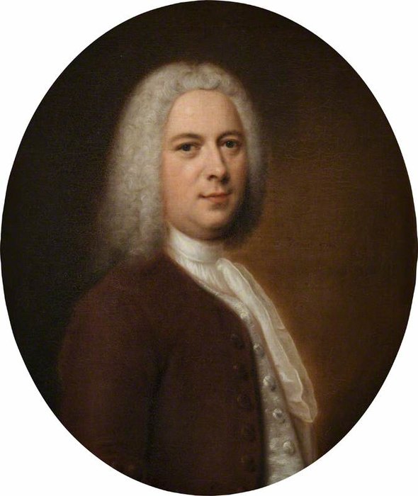 Supposed Portrait Of George Frideric Handel — Balthasar Denner